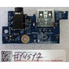 USB & Audio board Lenovo B40-45, B40-70, B50-30, B50-70, B50-80 (p/n ZIWB2 LS-B096P, 455MLC38L01)