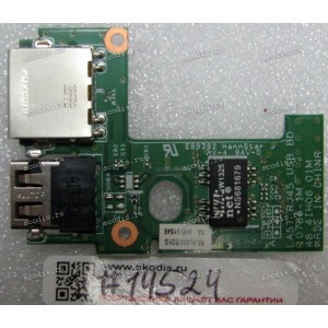 USB & RJ45 board Lenovo B570e, B570, B575  (p/n 48.4IH06.01M, 55.4VV04.001G)