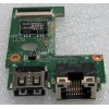 USB & RJ45 board Lenovo B570e, B570, B575  (p/n 48.4IH06.01M, 55.4VV04.001G)