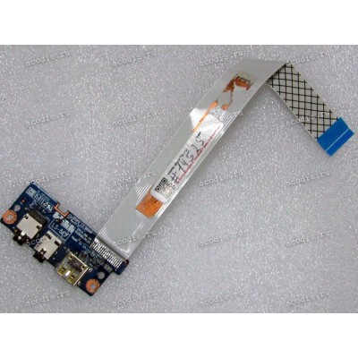 USB & Audio board & cable Lenovo Y500 (p/n QIQY6 LS-8694P REV: 1.0, 455M30JVL01, NBX00017600)