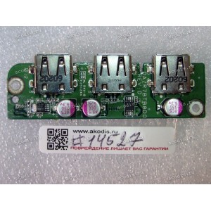 USB board Acer 5820, 5820TG  (p/n 3JZR7UB0000, DAZR7BTB8D REV: D, ZR7DEFC1489008)