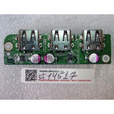 USB board Acer 5820, 5820TG  (p/n 3JZR7UB0000, DAZR7BTB8D REV: D, ZR7DEFC1489008)