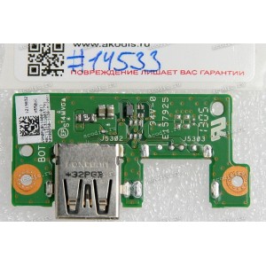 USB board Asus X550 (p/n 90NB00S0-R10010, 69N0PCB11A00-01, 60NB00S0-IO2010, REV: 2.0)