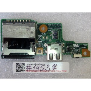 USB & CardReader board Lenovo S206 (p/n 69N0ZRB10C01 90200285) REV:2.1