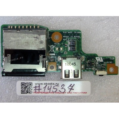 USB & CardReader board Lenovo S206 (p/n 69N0ZRB10C01 90200285) REV:2.1