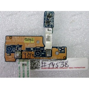 Power button board & cable Acer Aspire 5750, 5750Z, 5755G, Packard Bell TS11, TSX66 (p/n P5WEO LS-6902P REV: 1.0)