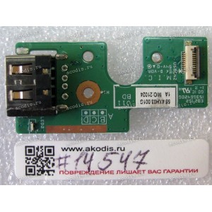 USB board Lenovo IdeaPad B590, V580C, B590 (p/n FRU 90000571, 55.4XH03.001G, 48.4TE02.011)