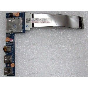 USB & Audio & CardReader board & cable Lenovo S300, S310, S400, s405, S410, s415, s435, s40-70 (p/n VIUS3 LS-8953P REV:2.0, NBX00018C00)