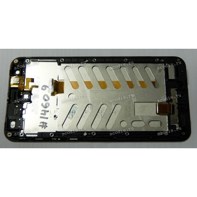 5.0 inch Digma E502 4G VOX (LCD+тач) черный с рамкой 1280x720 LED  разбор / оригинал