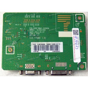 Mainboard Samsung 23,0" 1920x1080 S23C200B (LS23C20KBS/CI) (BN41-02060A, CS200/450) (LS23C20KBS/CI, BN94-D8625L) (SE1269HL-NT) VER. TR03 (REV. MP1.0) 1 чип Samsung SE1269HL-NT