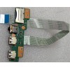 USB & Audio & CardReader board & cable Lenovo S500  (p/n 69N0B7B10A01)