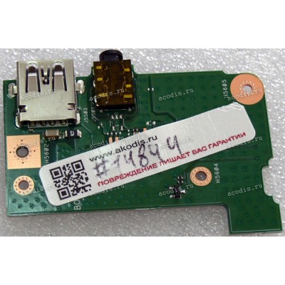 USB & Audio board Asus X553MA (p/n 90NB04X0-R10010)