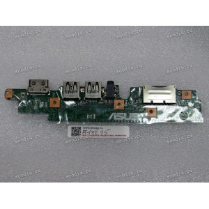 USB & Audio & VGA & CardReader board Asus BU401LA, BU401LG (p/n 90NB02T1-R10010)
