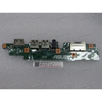 USB & Audio & VGA & CardReader board Asus BU401LA, BU401LG (p/n 90NB02T1-R10010)