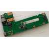 DC Jack board & USB & LAN & CardReader с кнопкой включения Asus K52DR, K52F, K52JB, K52JC, K52JE, K52JK, K52JR, K52JT, K52JU, K52JV, K52 (p/n 90R-NXMDC1000U)