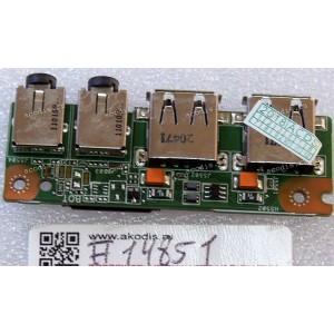 USB & Audio board Asus K53E (p/n 90R-N3CIO1000Y)