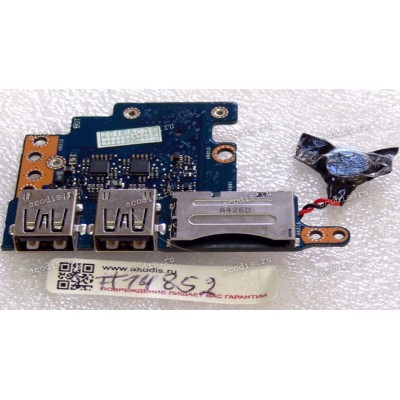 USB & CardReader board Asus N750JV, N750JK (p/n 60NB0200-IO1020)
