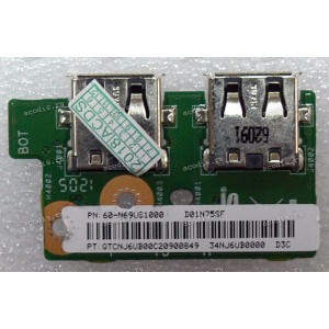 USB board Asus N75SF, N75SL (p/n 90R-N69US1001U)