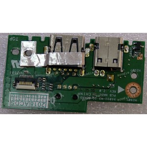 DC Jack board & USB Asus X401U (p/n 90R-N4OIO1000U)
