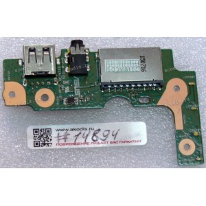 USB & Audio & CardReader board Asus X556UB (p/n 90NB09R0-R10010)