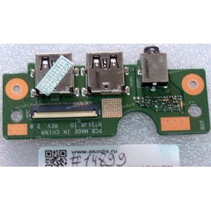 USB & Audio board Asus N751JK, N751JX (p/n 90NB06K0-R11000)