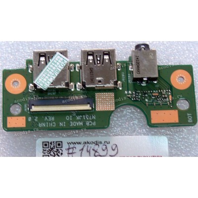 USB & Audio board Asus N751JK, N751JX (p/n 90NB06K0-R11000)