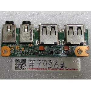 USB & Audio board Asus K53SC, K53SJ, K53SM, K53SV (p/n 90R-N3GIO1000Y)