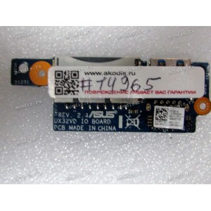 USB & CardReader board Asus UX32VD (p/n 90R-NPOIO1000Y)