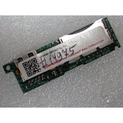 USB & CardReader board Asus N550JA, N550JV (p/n 90NB00K1-R10030)
