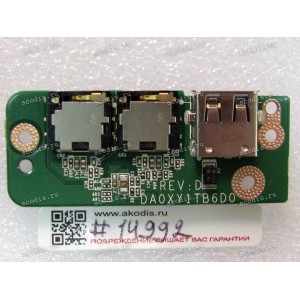 USB & Audio board Asus K45D, K45N, K45DR (p/n 60-NB6US1000-A01)