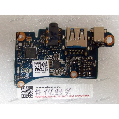 USB & Audio board Asus UX21A (p/n 90R-NKOIO1000C)