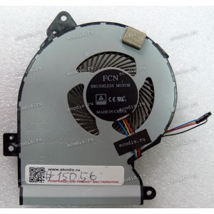 Кулер Asus X540SA, X540SC, F540SA, F540SC, R540SA, R540SC (A13NB0B20T01011, DFS2004067S0T) 4 pin