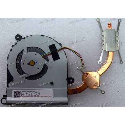 Сист.охл. Asus UX310UQ, UX410UQ, X410UV (13NB0CL0AM0111, NS85B01-1604) 4 pin