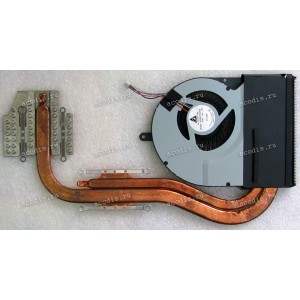 Сист.охл. Asus N56VB, N56VZ (p/n 13GN9I1AM010-2, KSB0705HB-BK35) 4 pin