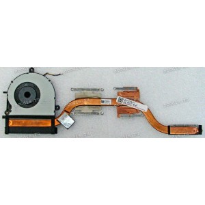 Сист.охл. Asus K501UW, K501UX (p/n 13NB0BQ0AM0101, 13NB08Q1T01011, 13NB08Q1T02011) 4 pin