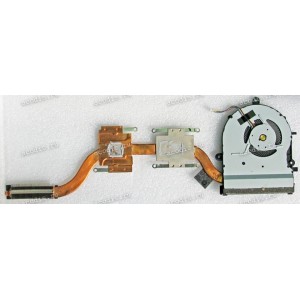 Сист.охл. Asus K501UW, K501UX (p/n 13NB0BQ0AM0101, 13NB08Q1T01011, 13NB08Q1T02011) 4 pin