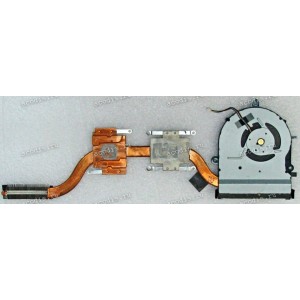 Сист.охл. Asus K501UW, K501UX (p/n 13NB0BQ0AM0101, 13NB08Q1T01011, 13NB08Q1T02011) 4 pin