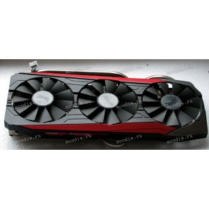 Сист.охл. Asus Graphics card nVidia GTX980TI/CG600P, nVidia STRIX-GTX980TI-DC3-6GD5, nVidia STRIX-GTX980TI-DC3OC-6GD5 (p/n 13070-01010400) 6 pin & 2 pin 3FAN_STRIX FS EF 6P_3K5_KG_NV