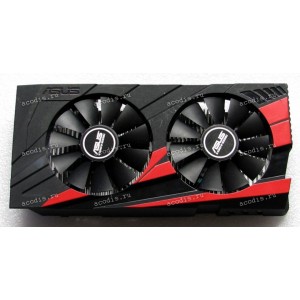 Сист.охл. Asus Graphics card nVidia EX-GTX1050-2G, EX-GTX1050-O2G, nVidia EX-GTX1050TI-4G, nVidia EX-GTX1050TI-O4G (p/n 13070-01042600, 13070-01042300) 4 pin W21CM_V2_AL FS FD_4P_3K2 2B G