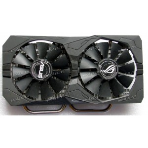 Сист.охл. Asus Graphics card ATI ROG-STRIX-RX560-4G-GAMING, ATI ROG-STRIX-RX560-O4G-EVO-GAMING, ATI ROG-STRIX-RX560-O4G-GAMING, ATI STRIX-RX460-4G-GAMING, ATI STRIX-RX460-O4G-GAMING (p/n 13070-01170300) 4 pin & 4 pin ROG_STRIX_D6X2 FS FD 4P_3K2