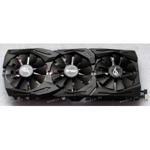 Сист.охл. Asus Graphics card nVidia STRIX-GTX1060-6G-GAMING, nVidia STRIX-GTX1060-O6G-GAMING, nVidia STRIX-GTX1070-8G-GAMING, nVidia STRIX-GTX1070-O8G-GAMING (p/n 13070-01070400) 6 pin & 4 pin 3FAN_RGB FS EF 6P_2K1 GBM