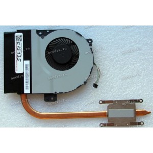 Сист.охл. Asus X751LA (p/n 13NB04P1AM0201) 4 pin