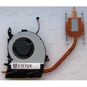 Сист.охл. Asus X456UA, X556UA (p/n 13NB09N0AM1002) 4 pin