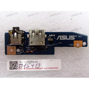 USB & Audio board Asus P552LA, P552LJ (p/n 90NX0060-R11000)