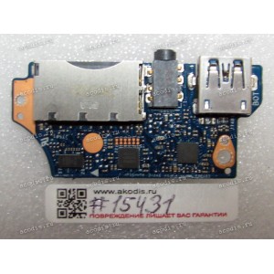 USB & Audio & CardReader board Asus UX31LA (p/n 60NB02N0-AU2030, 90NB02N1-R10010)