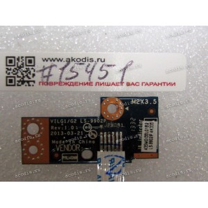 Power Switchboard & cable Lenovo G500S, G505S (p/n VILG1/G2 LS-9902P Rev: 1.0 NBX0001EF00)