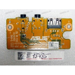 USB & Audio board Asus G73SW  (p/n 90R-N3ILA1000Y) REV: 2.1