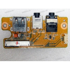 USB & Audio board Asus G73SW  (p/n 90R-N3ILA1000Y) REV: 2.1
