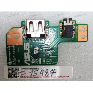 USB & Audio board Asus E402MA (p/n 90NL0030-R10010) REV: 2.0
