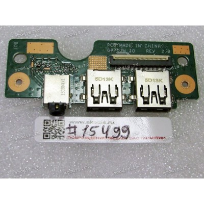 USB & Audio board Asus N751JM, N751JW (p/n 90NB0750-R11000) REV: 2.0